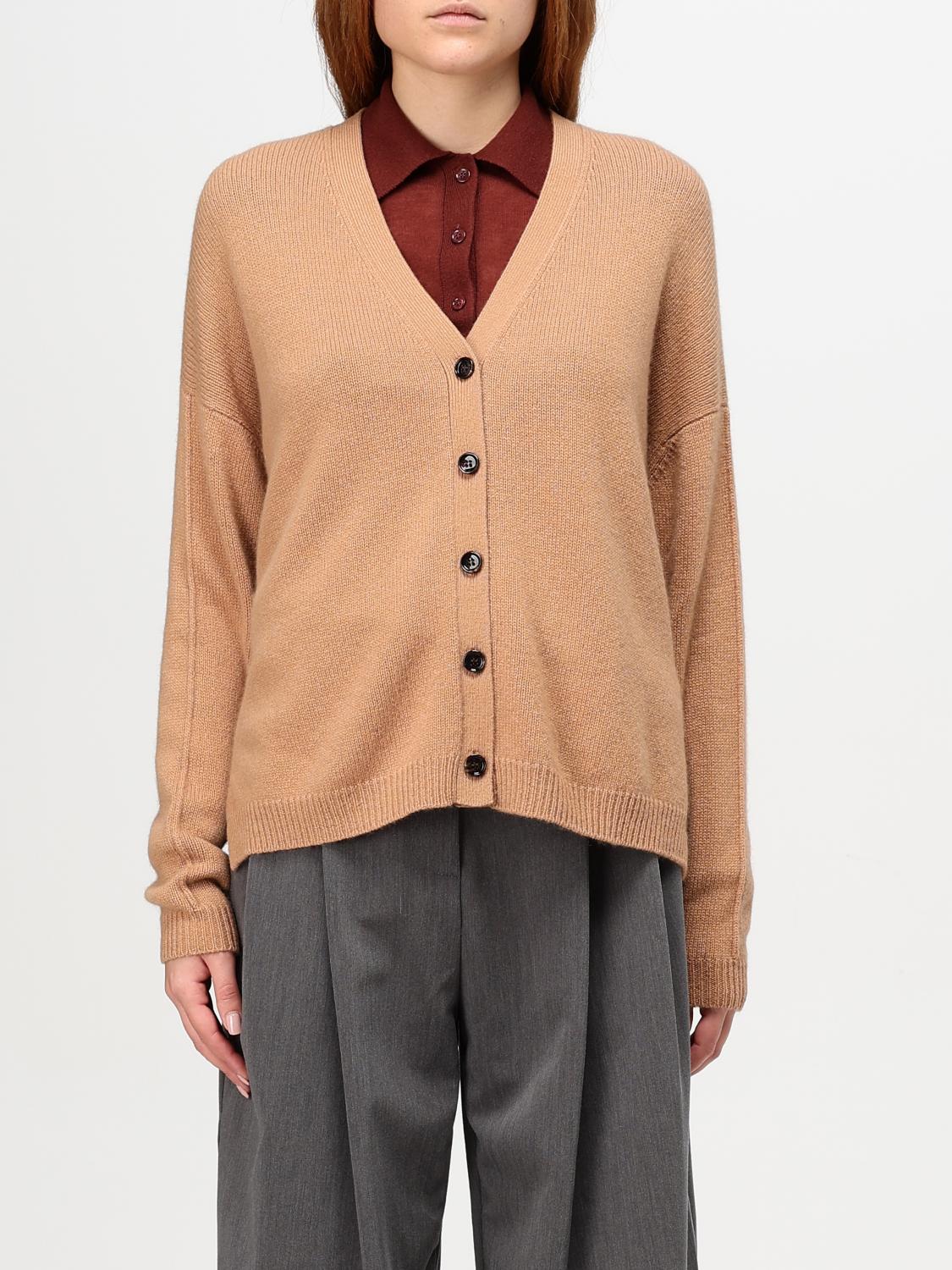 Shop Allude Sweater  Woman Color Camel