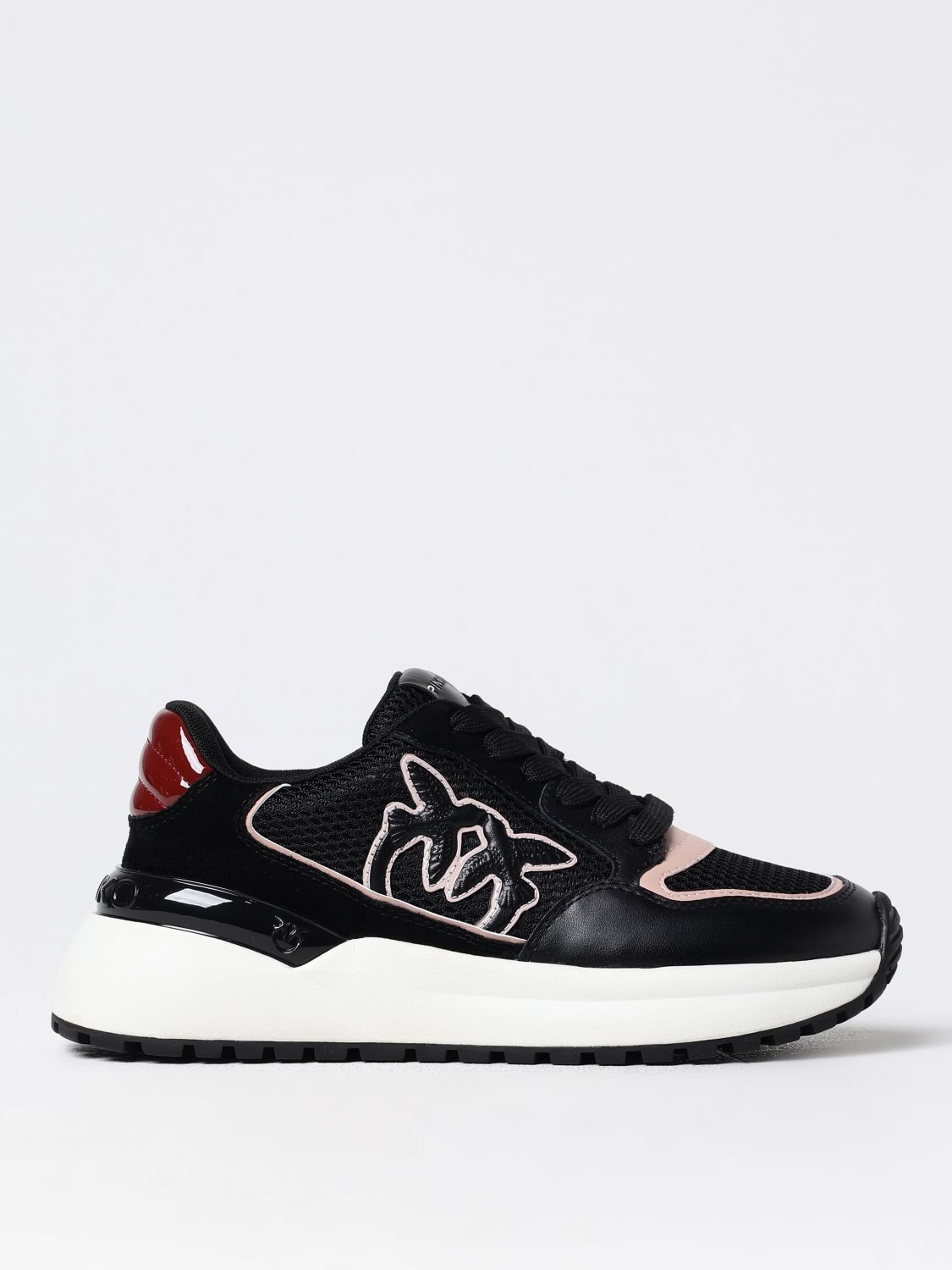 Shop Pinko Sneakers  Woman Color Black In Schwarz