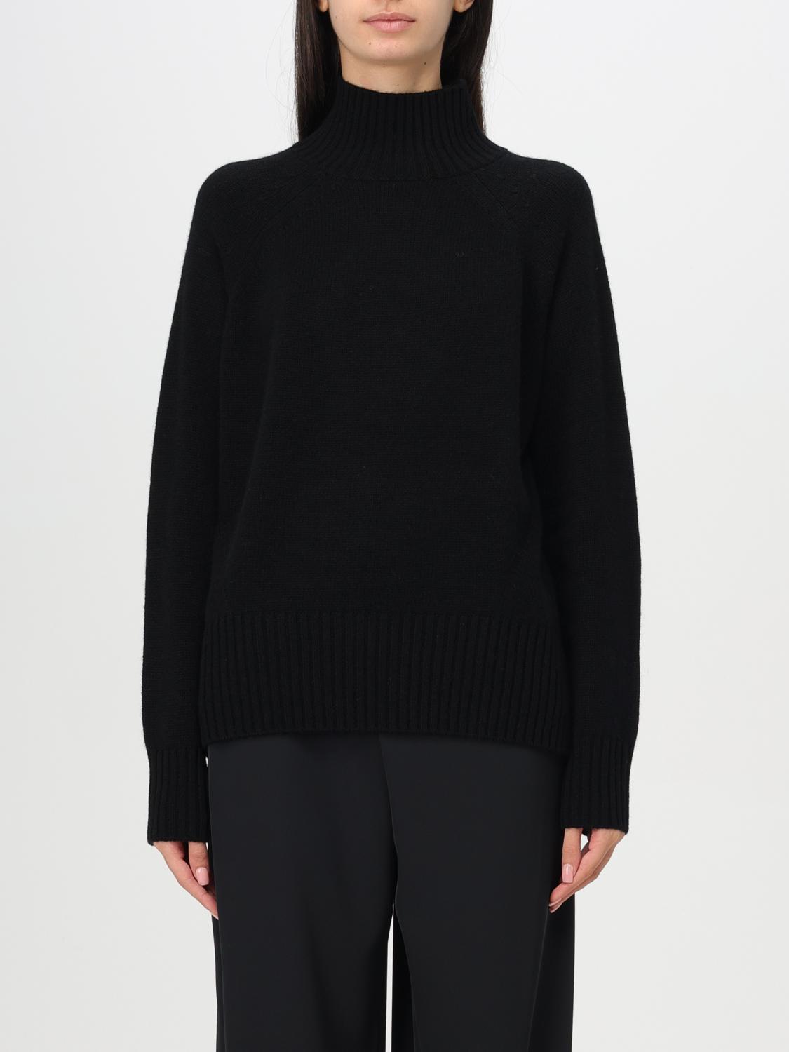 Shop Allude Sweater  Woman Color Black In Schwarz