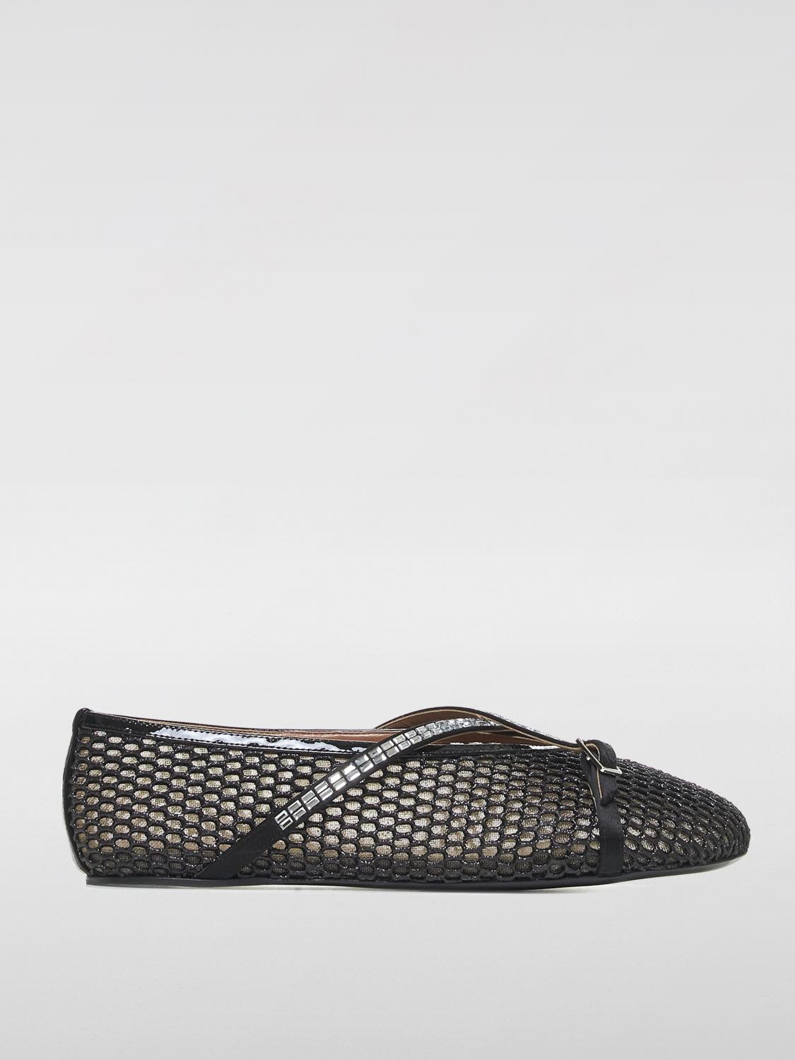 Shop D’accori Ballet Flats D'accori Woman Color Black In Schwarz