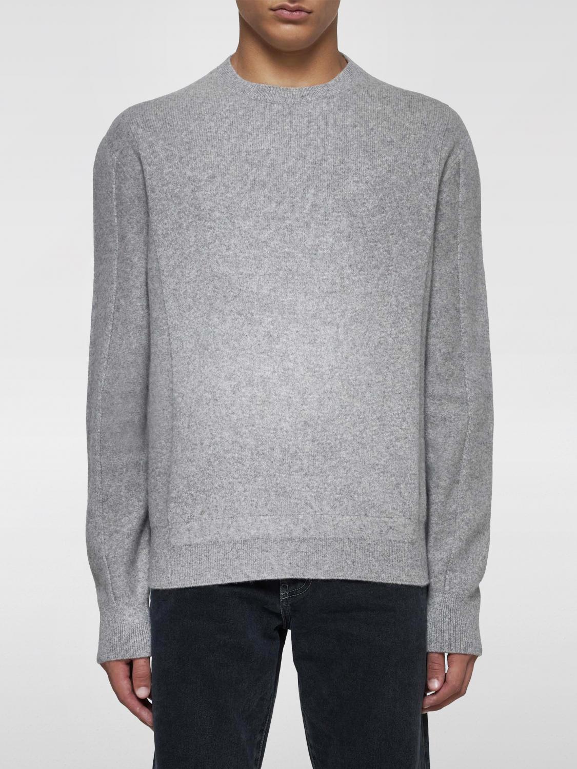 Shop Zegna Sweater  Men Color Grey In Grau