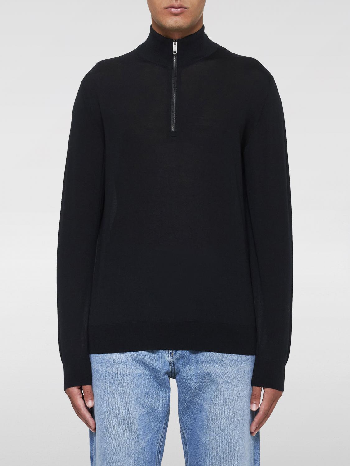 Shop Zegna Sweater  Men Color Black In Schwarz