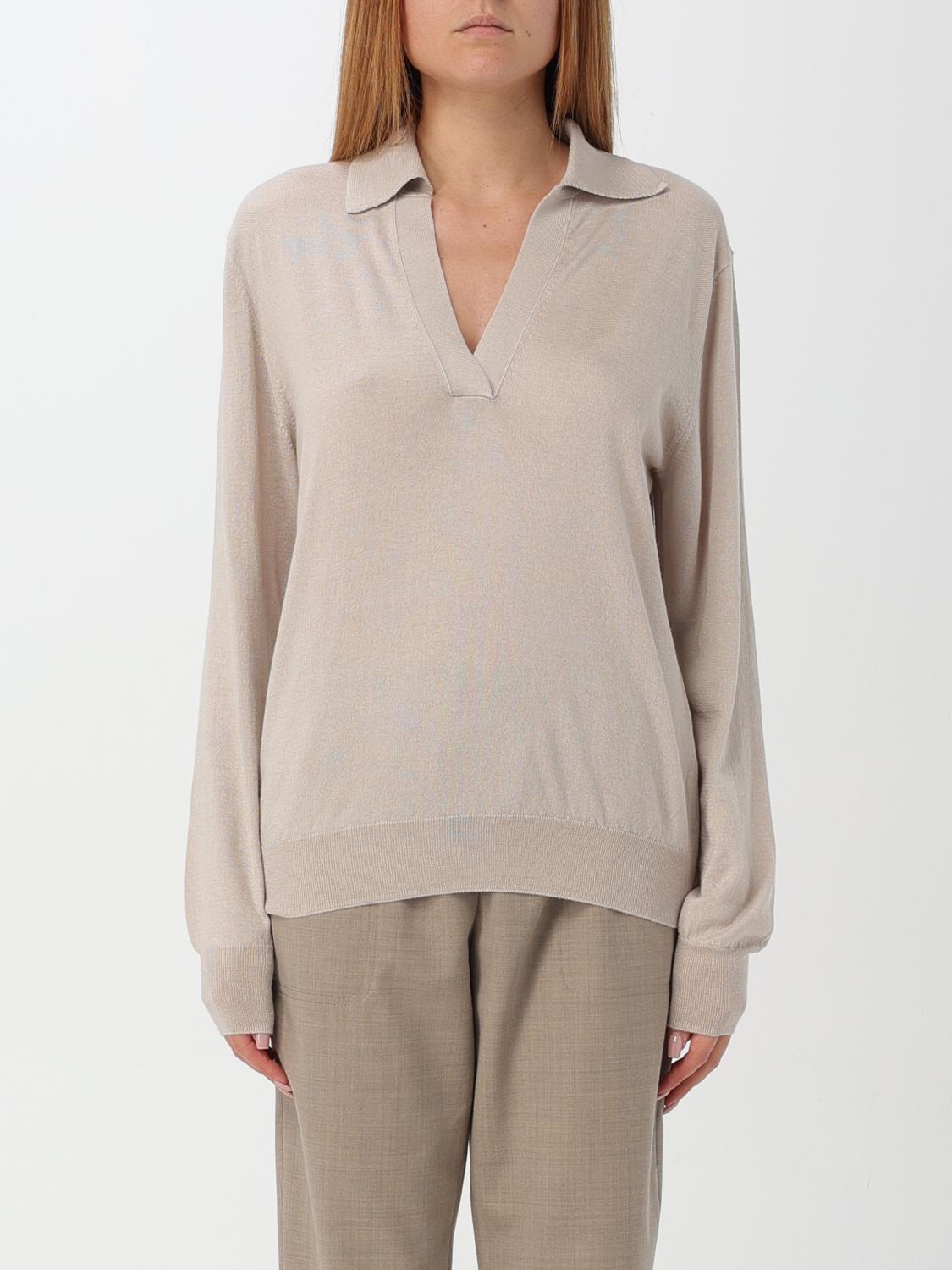 Wild Cashmere Sweater Woman Color Beige In Beige