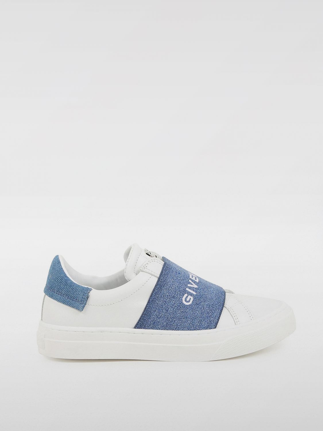 Shop Givenchy Sneakers  Kids Color White In Weiss