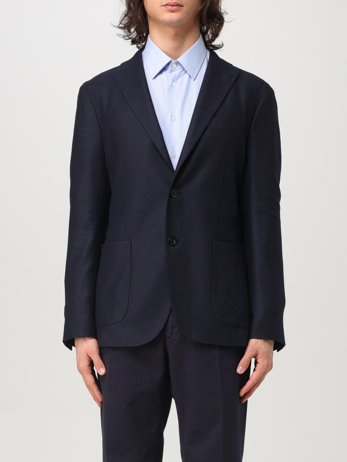 Boglioli Blazer Men Color Blue In Blau