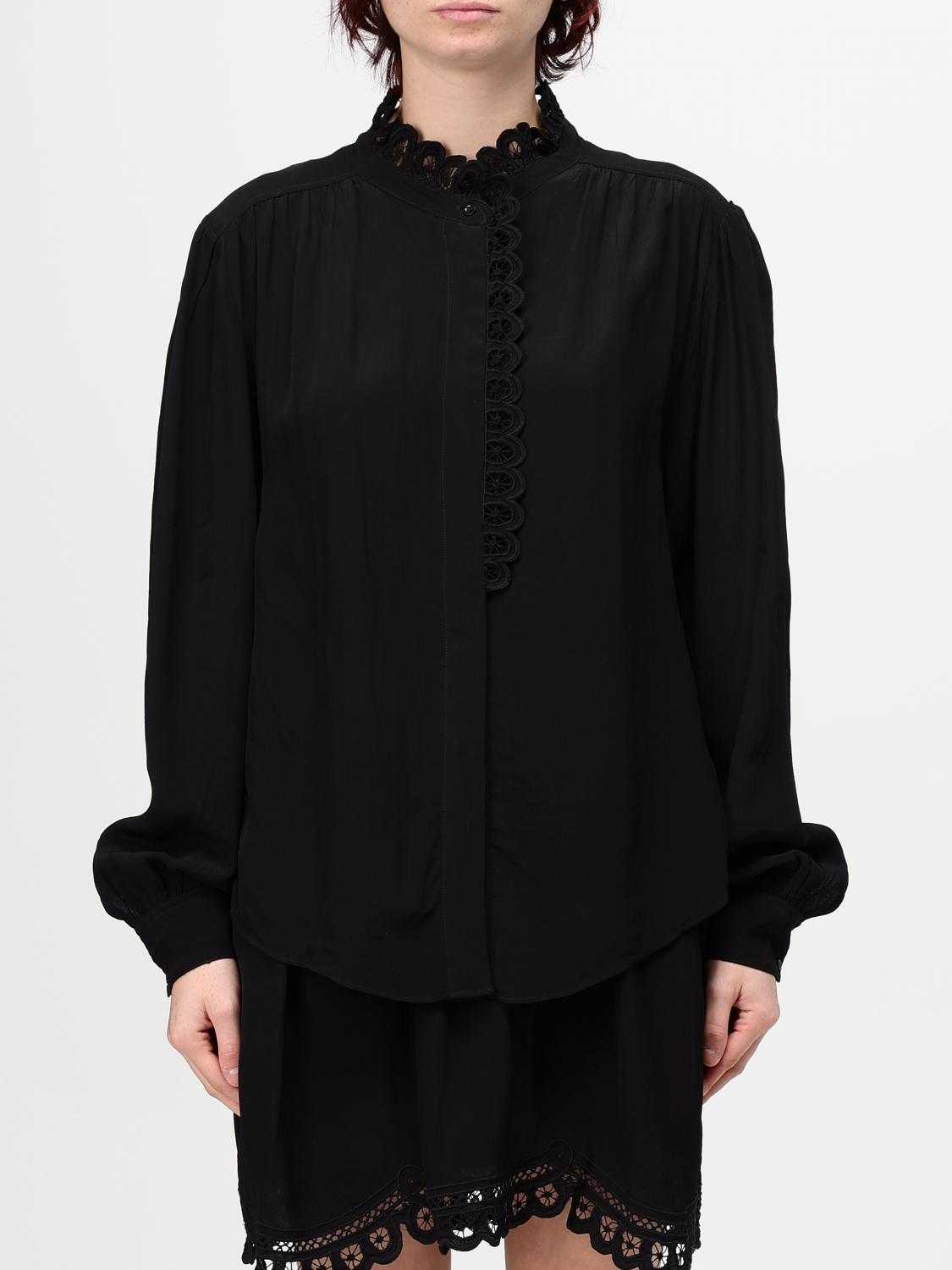 Isabel Marant Étoile Hemdbluse Isabel Marant Etoile Damen Farbe Schwarz In Schwarz