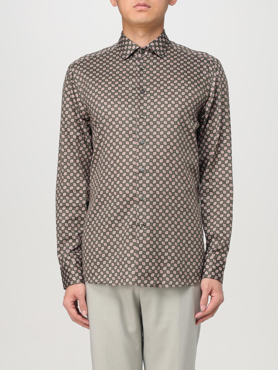 Etro Shirt Men Color Green In Grün
