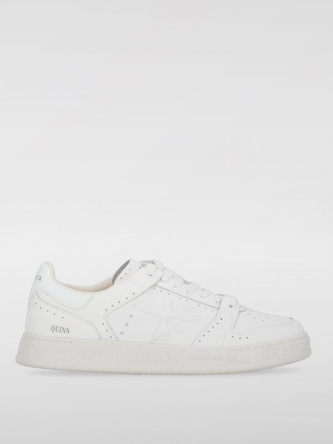 Shop Premiata Sneakers  Men Color White In Weiss