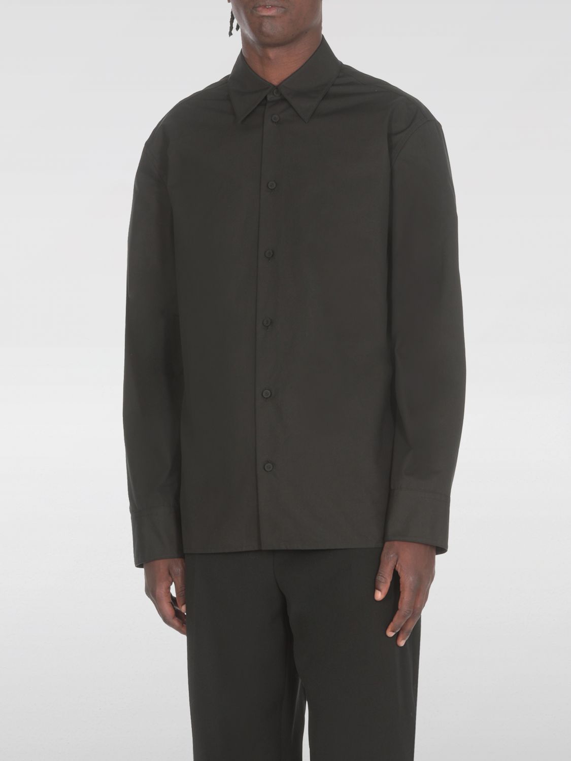 Shop Jil Sander Shirt  Men Color Black In Schwarz