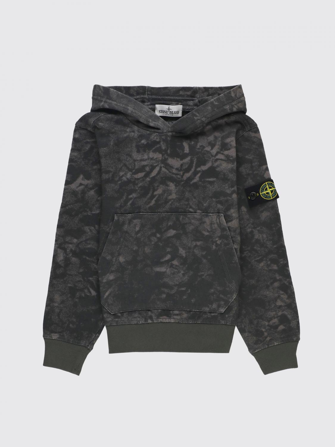 Stone Island Sweater  Junior Kids Color Black In Schwarz