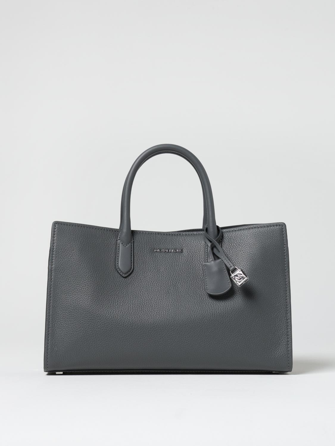 Michael Michael Kors Md Ew Satchel In Grey 1