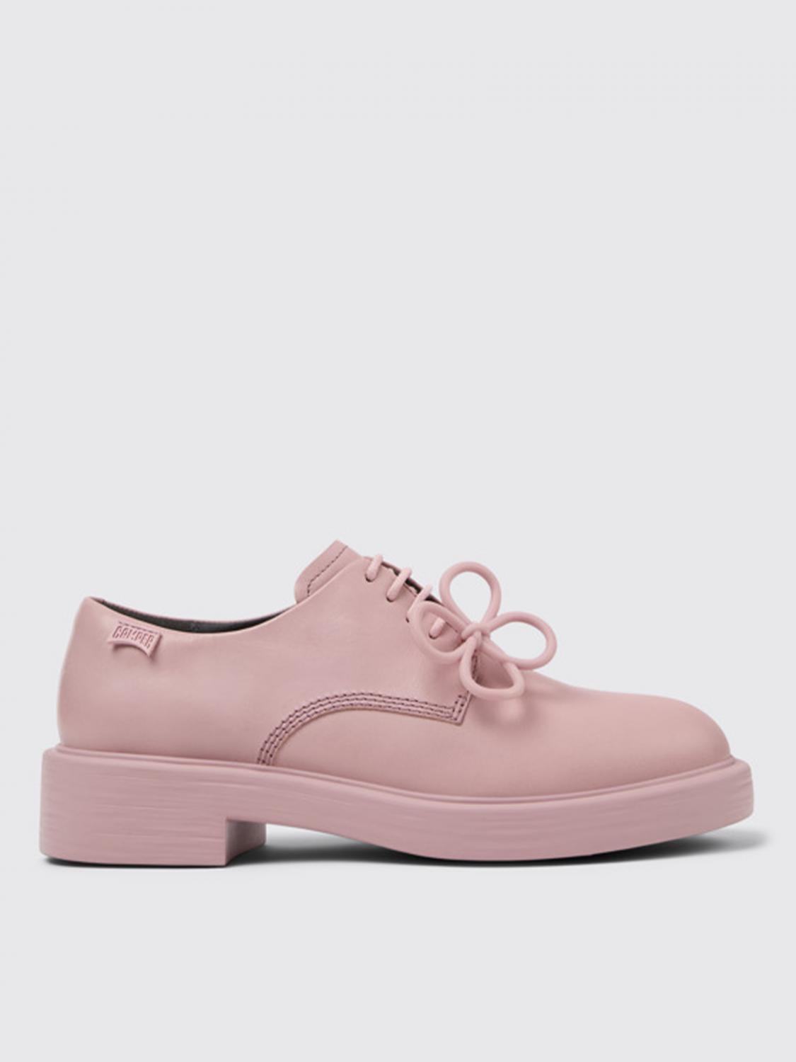 Shop Camper Oxford Shoes  Woman Color Pink