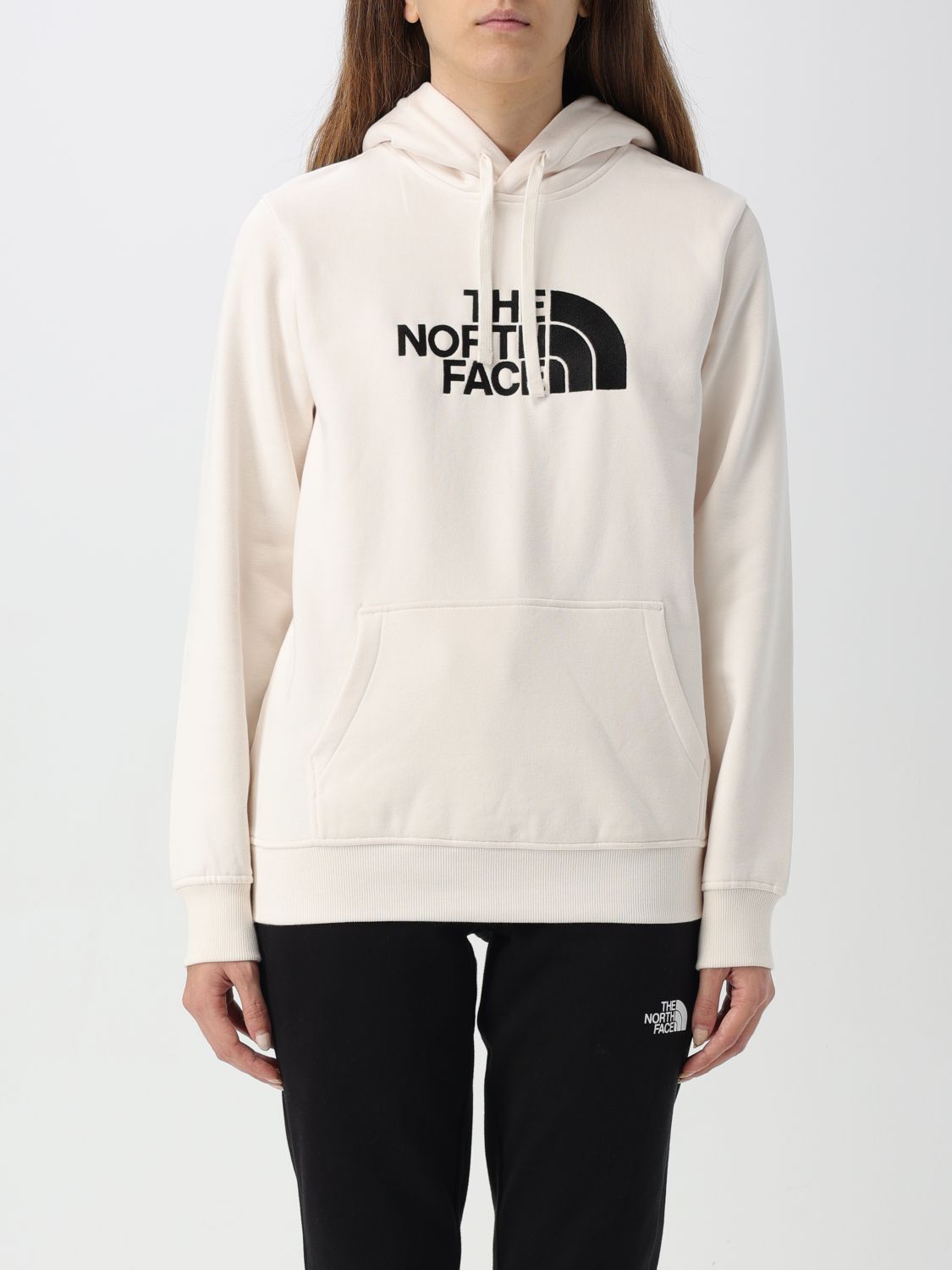 Shop The North Face Sweatshirt  Woman Color White In Weiss