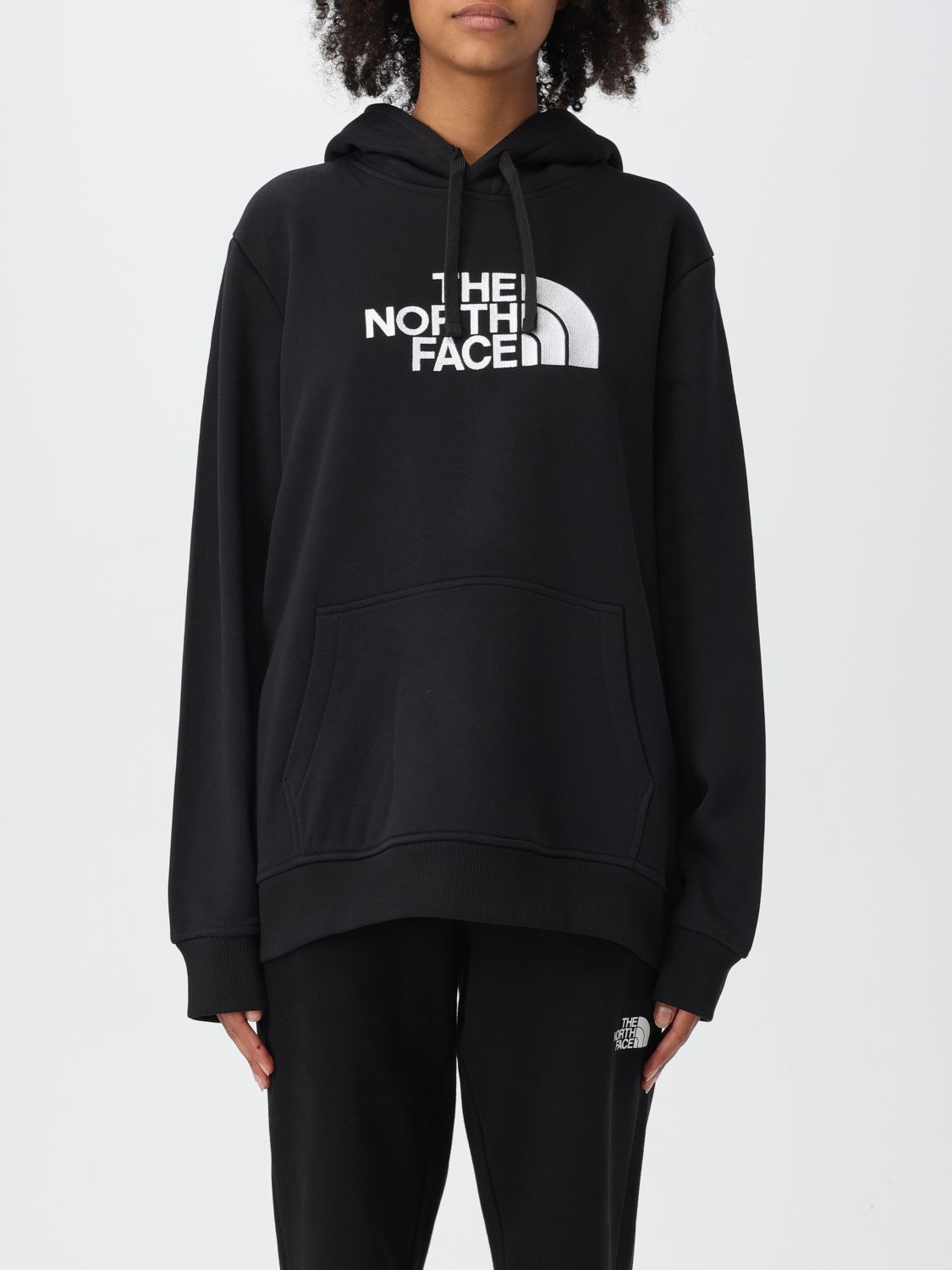 Shop The North Face Sweatshirt  Woman Color Black In Schwarz