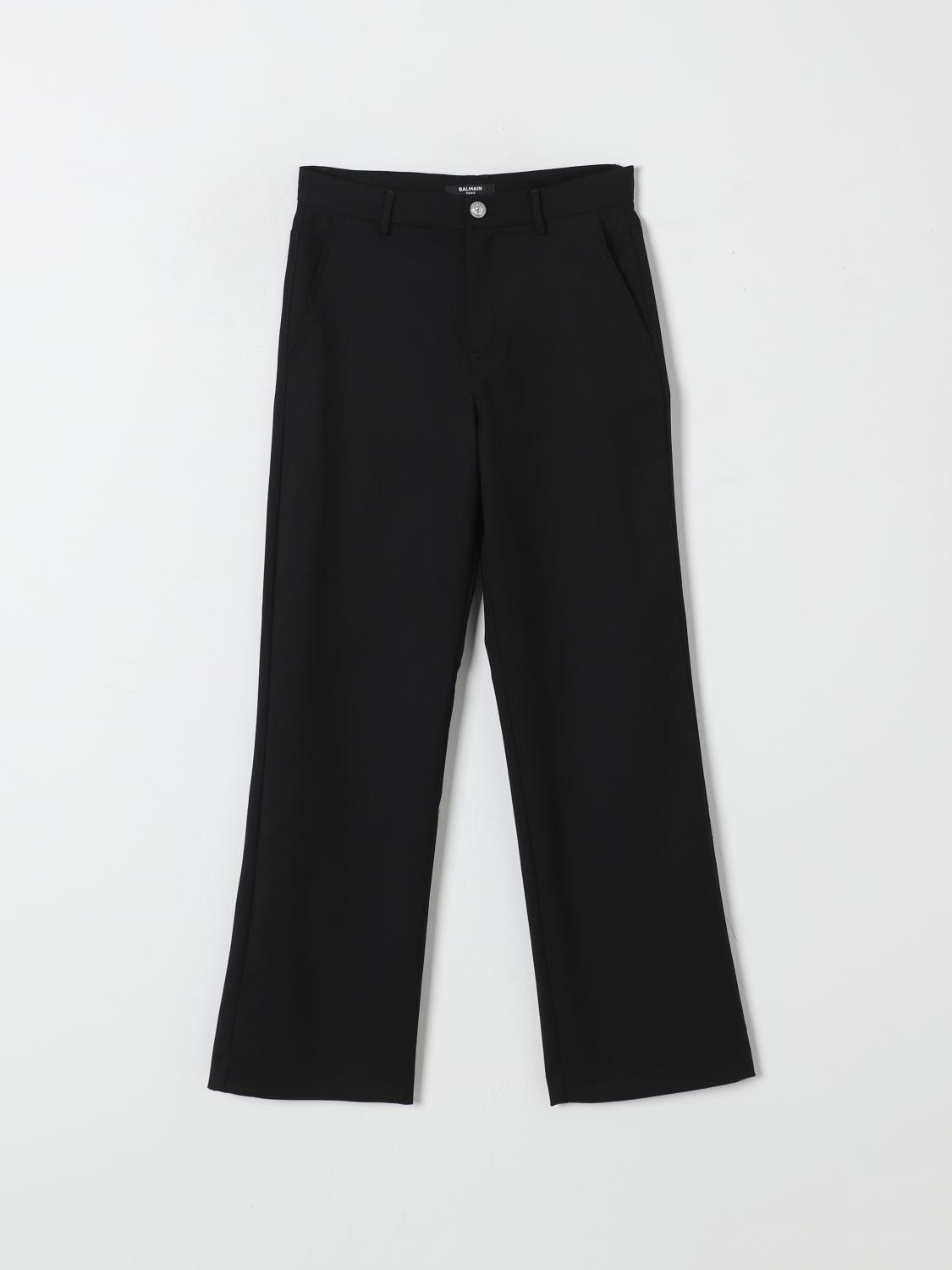 BALMAIN PANTS BALMAIN KIDS COLOR BLACK G08938002