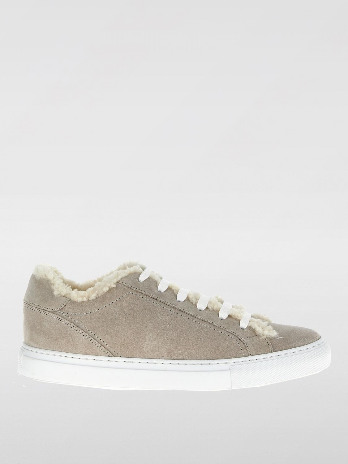 Brunello Cucinelli Sneakers  Woman Color Grey In 灰色