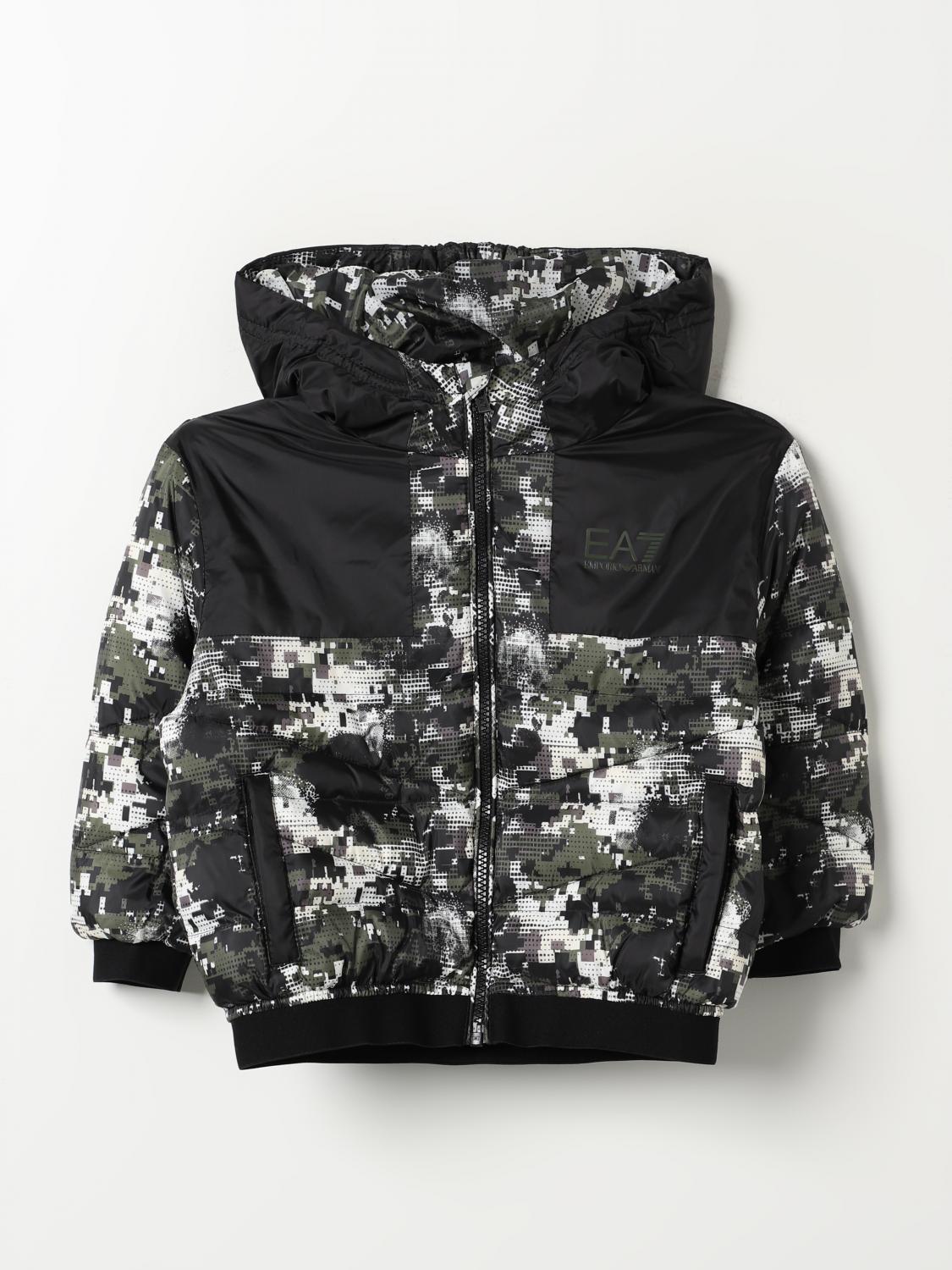 Ea7 Blazer Kids Color Black In Schwarz