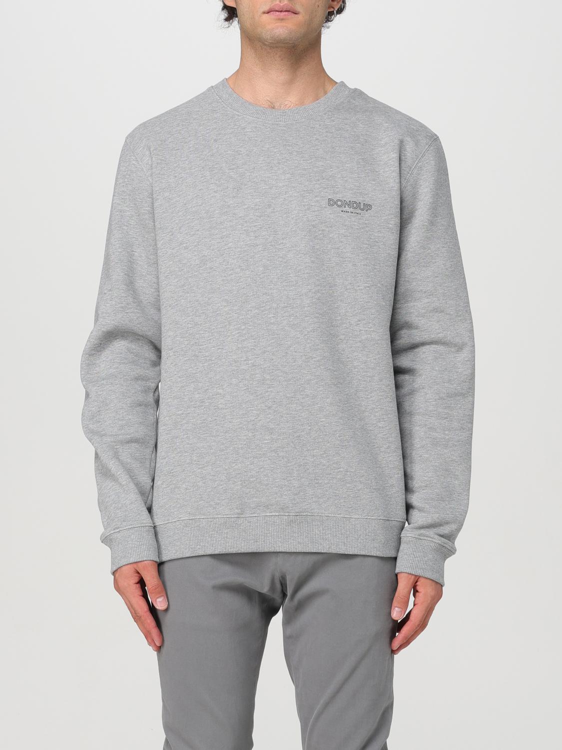 Shop Dondup Sweatshirt  Men Color Grey In Grau