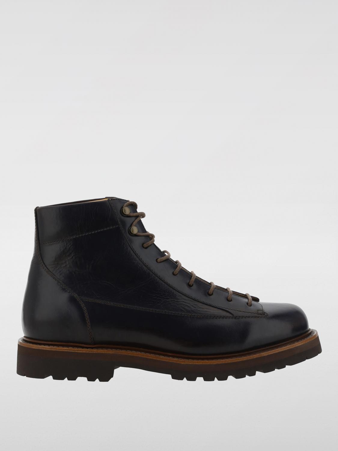 Shop Brunello Cucinelli Boots  Men Color Black In Schwarz