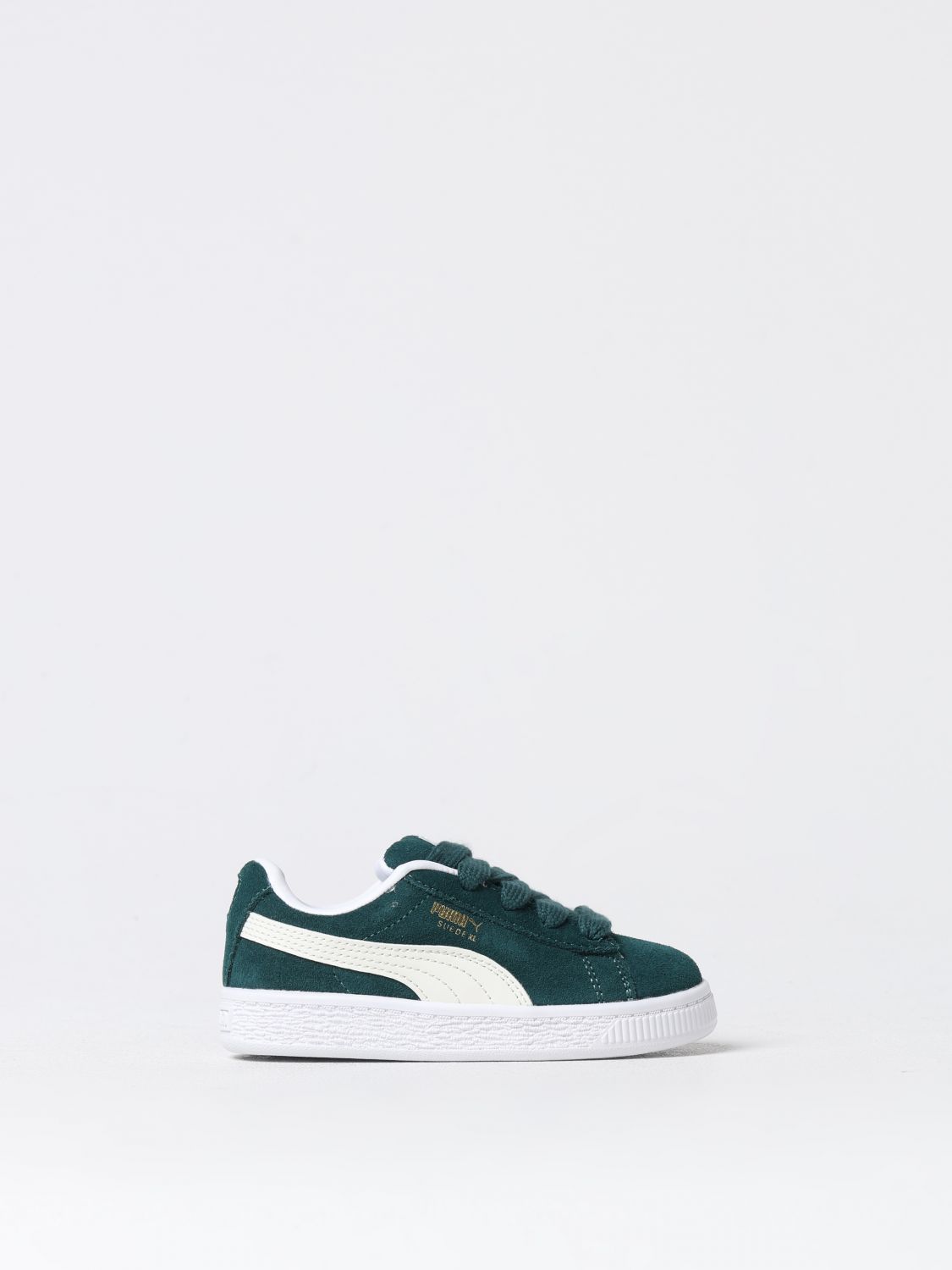 Shop Puma Shoes  Kids Color Green In Grün