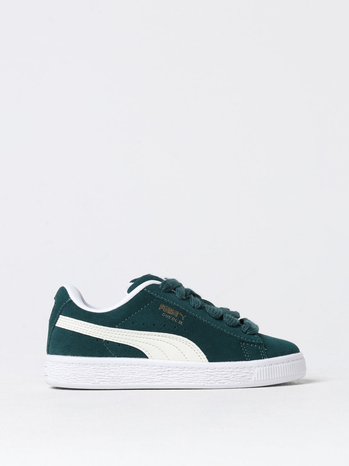 Shop Puma Shoes  Kids Color Green In Grün