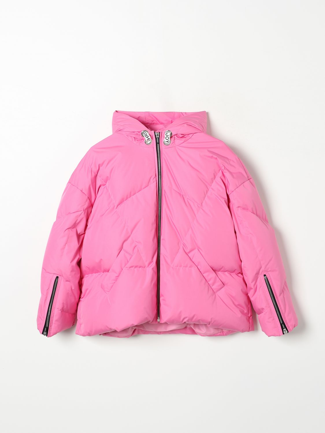 Shop Khrisjoy Jacket  Kids Color Fuchsia