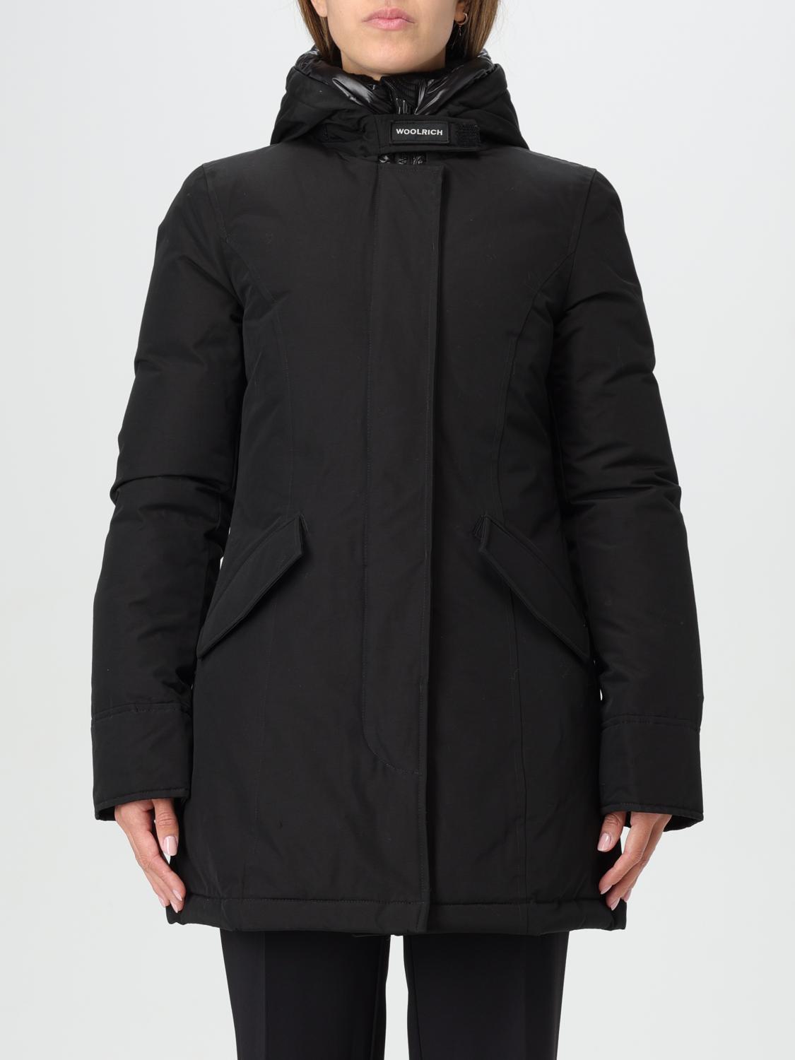 Woolrich Jacket Woman Color Black In Schwarz