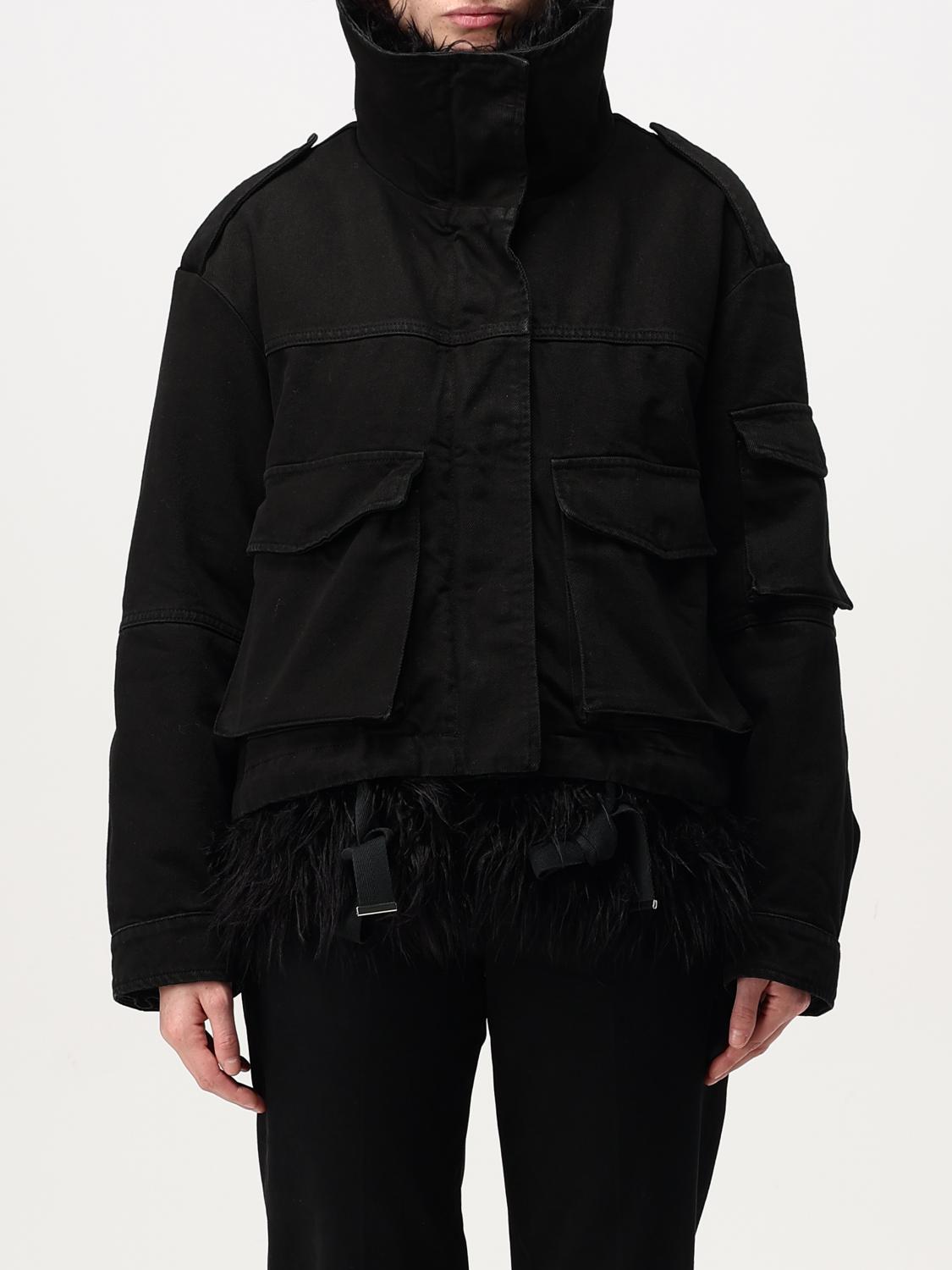 Dondup Parka In Schwarz