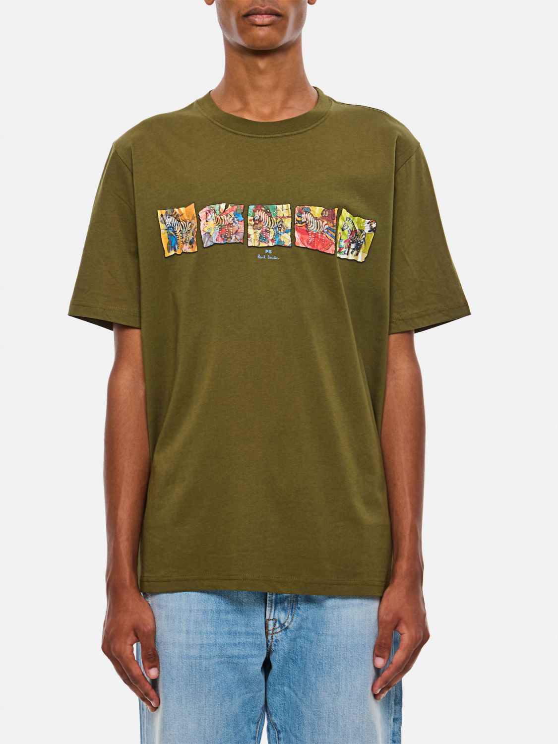 Paul Smith T-shirt  Men Color Green In 绿色