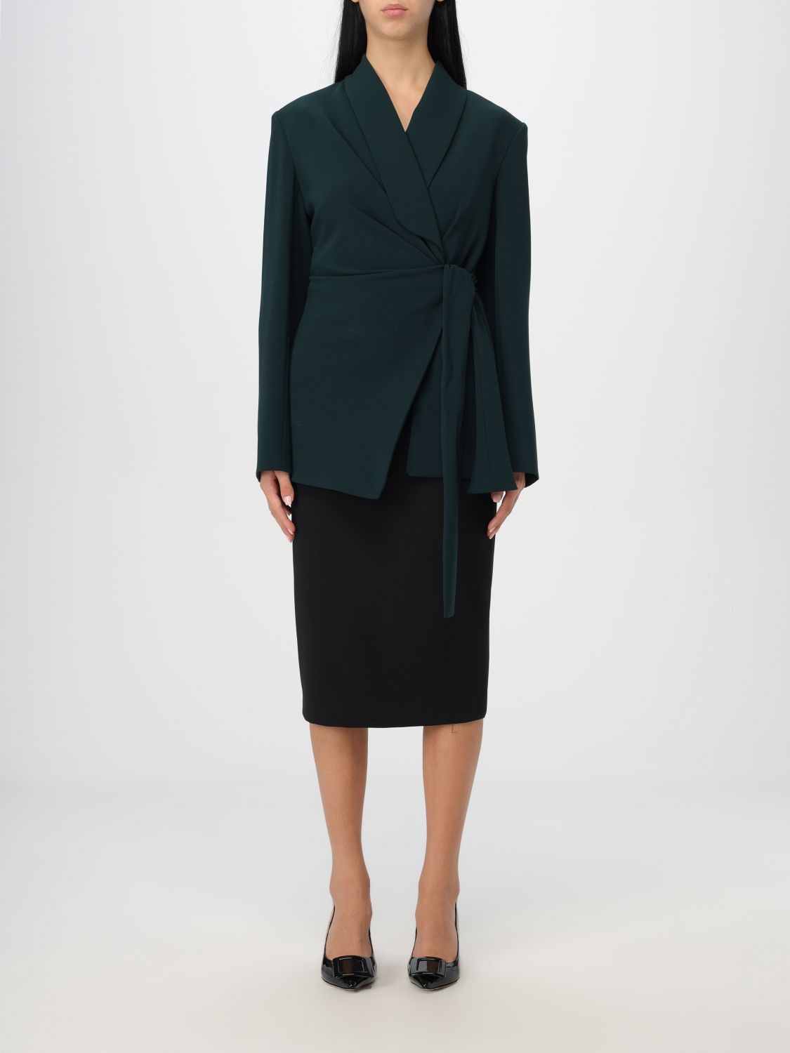 Max Mara Jacket  Woman Color Green In Grün