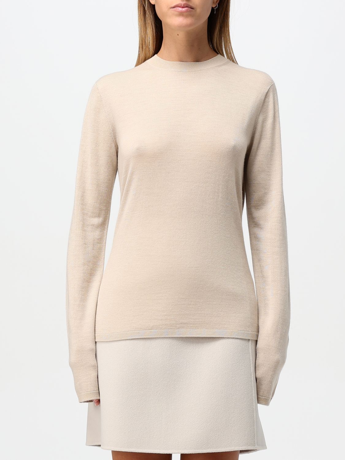 Shop Max Mara Top  Woman Color Beige