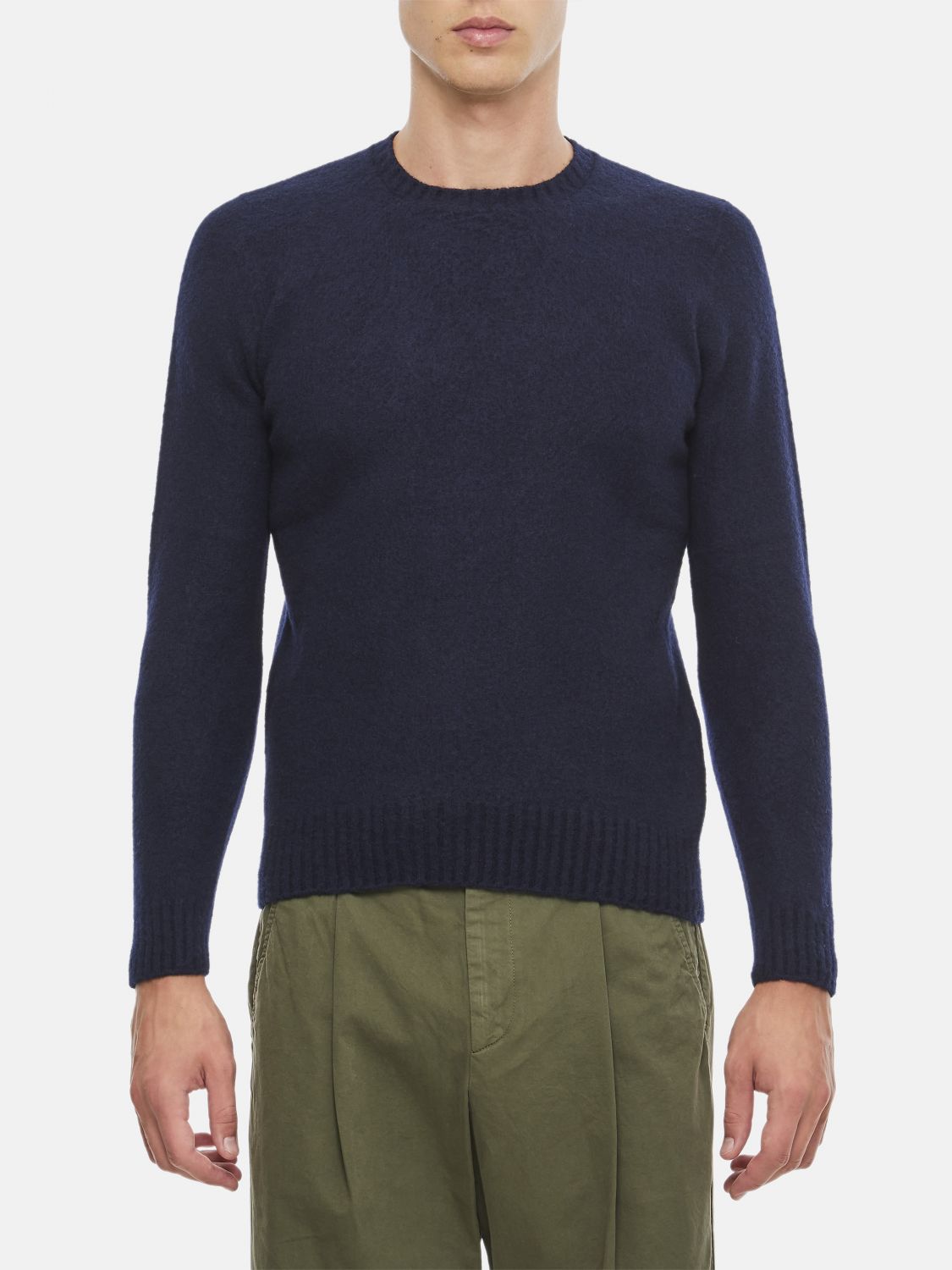 Shop Drumohr Sweater  Men Color Blue In Blau