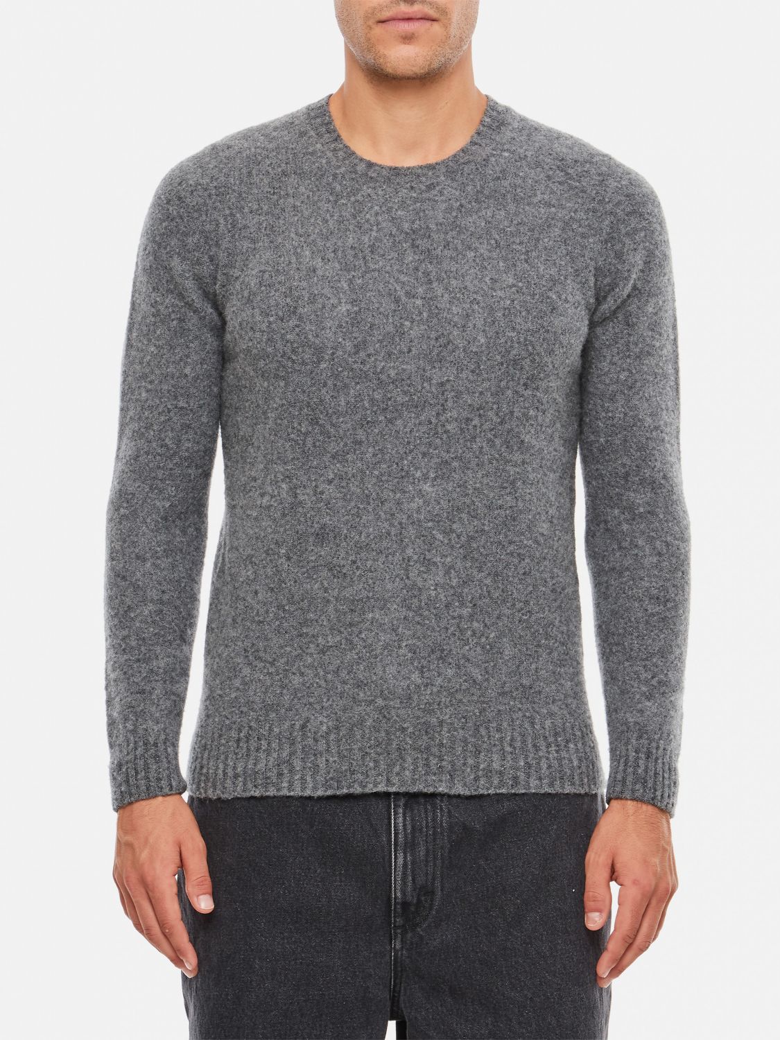 Shop Drumohr Sweater  Men Color Grey In Grau