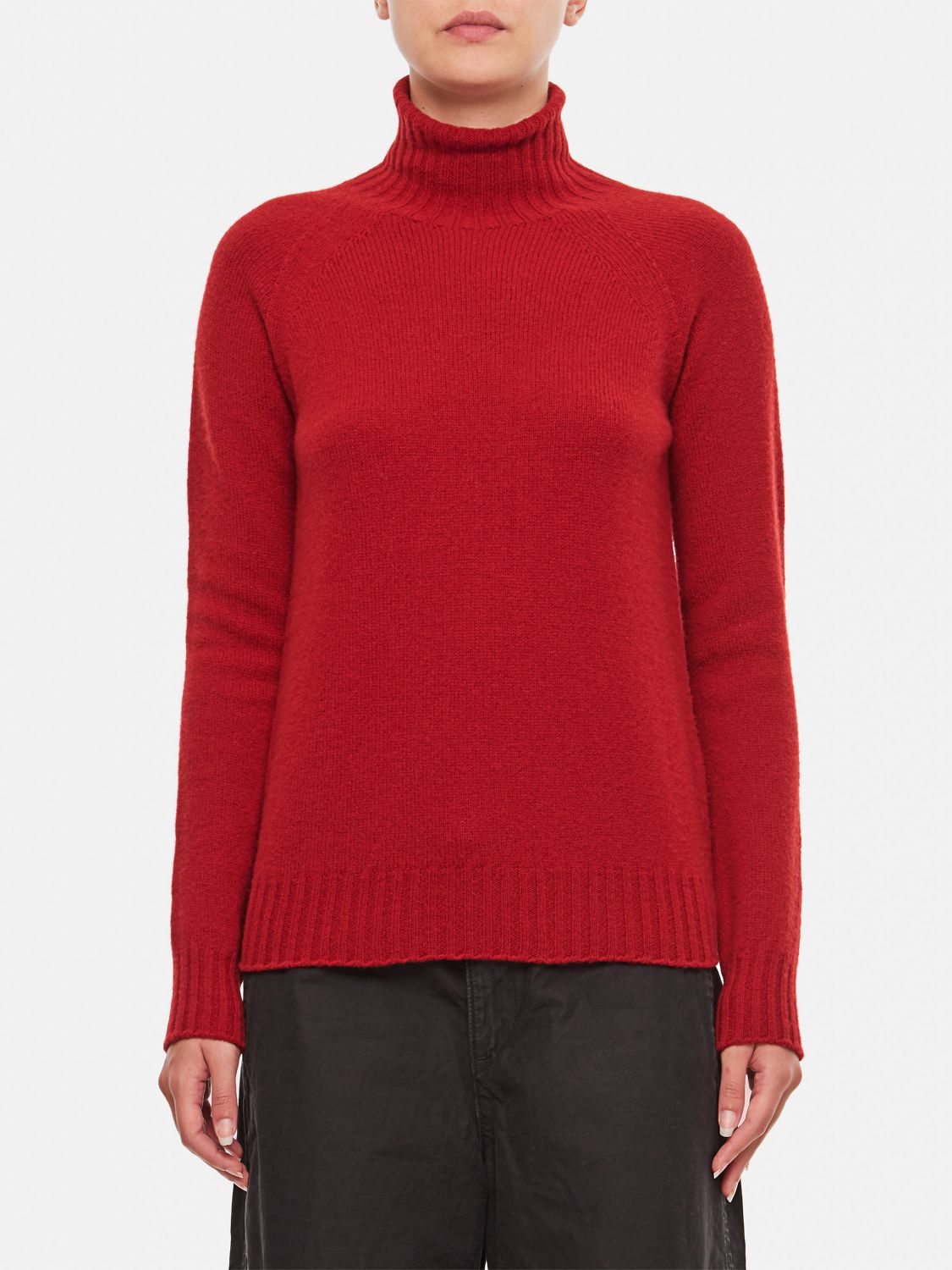 Shop Drumohr Sweater  Woman Color Red In Rot