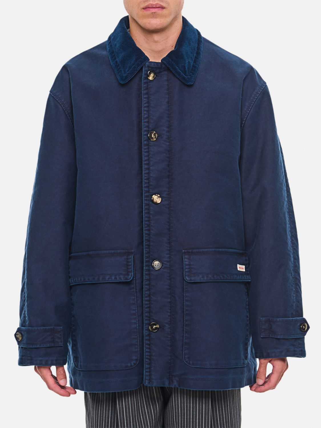 Marni Coat  Men Color Blue In Blau