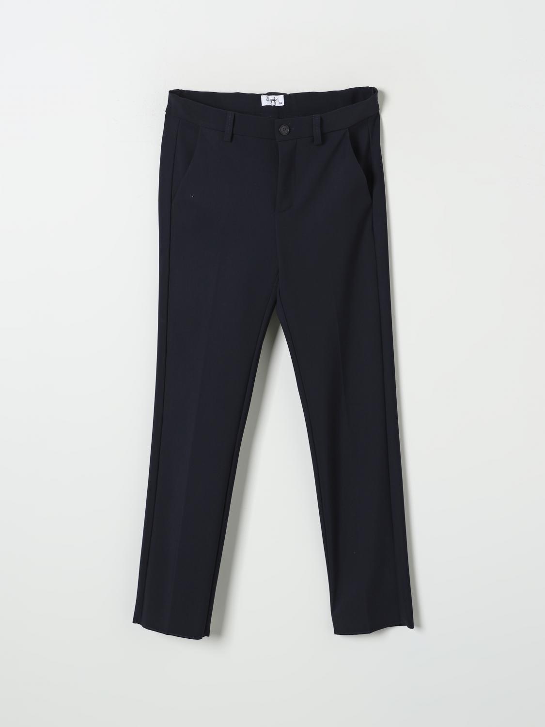 Il Gufo Pants Kids Color Blue In Blau
