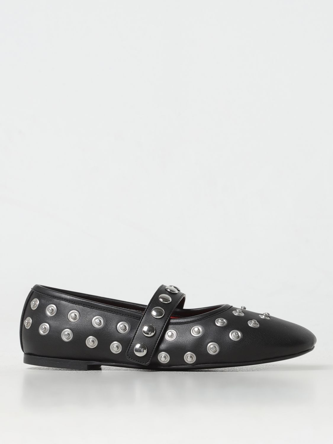 Shop Stella Mccartney Ballet Flats  Woman Color Black In Schwarz