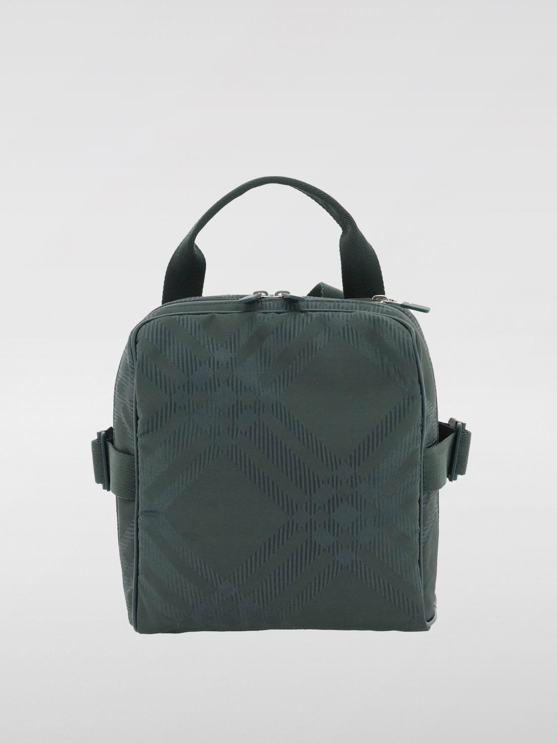 Shoulder Bag BURBERRY Men color Wine