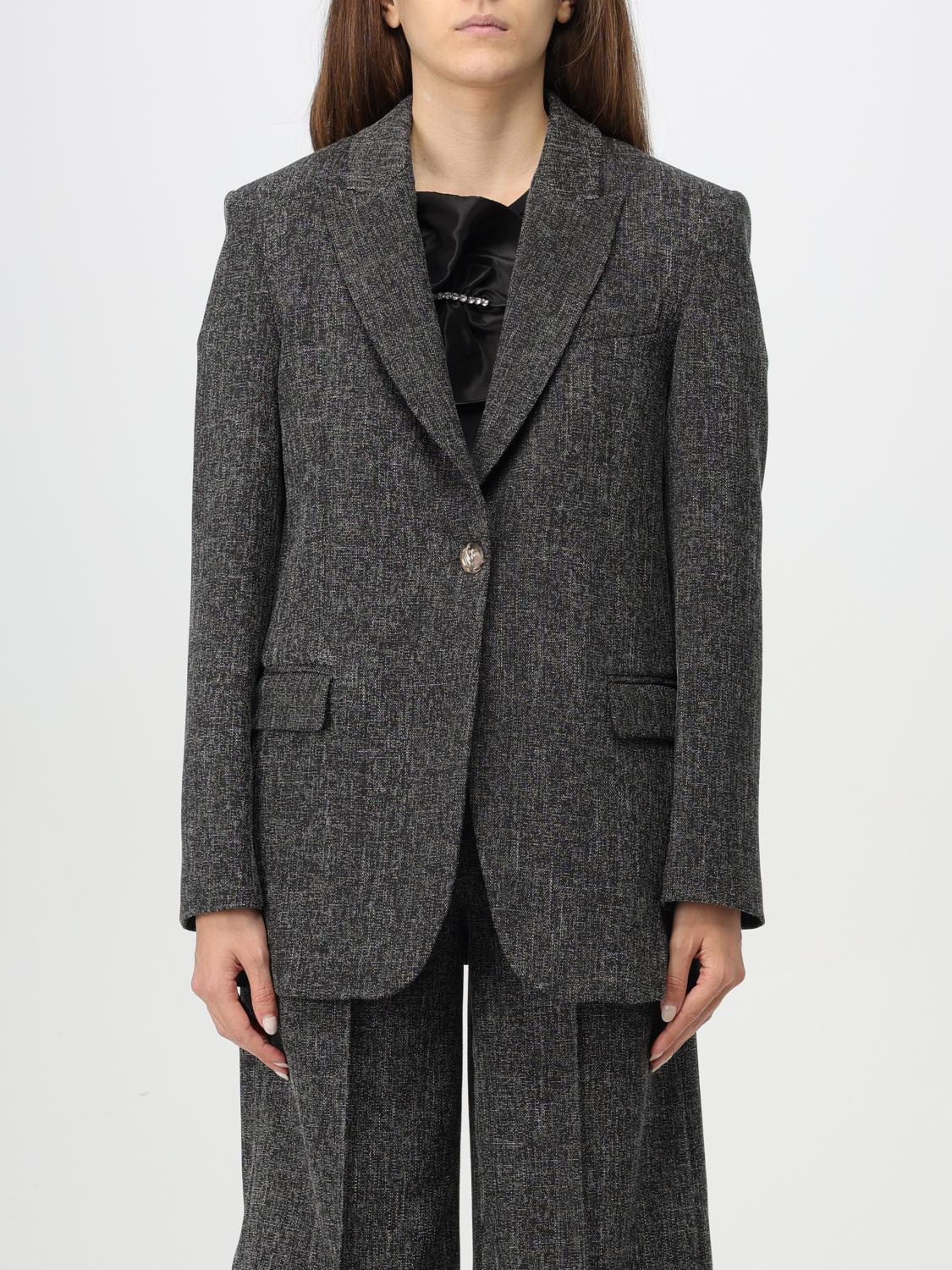 LIU •JO BLAZER LIU JO WOMAN COLOR BLACK G10229002