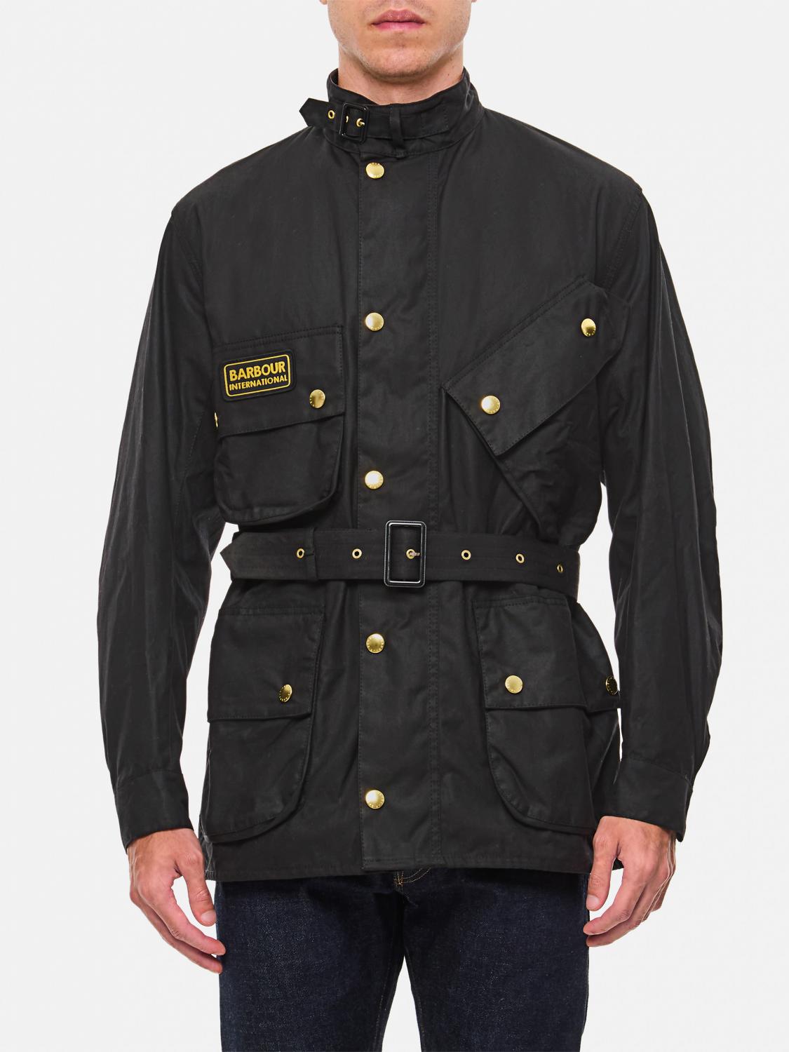 Shop Barbour Jacket  Men Color Black In Schwarz