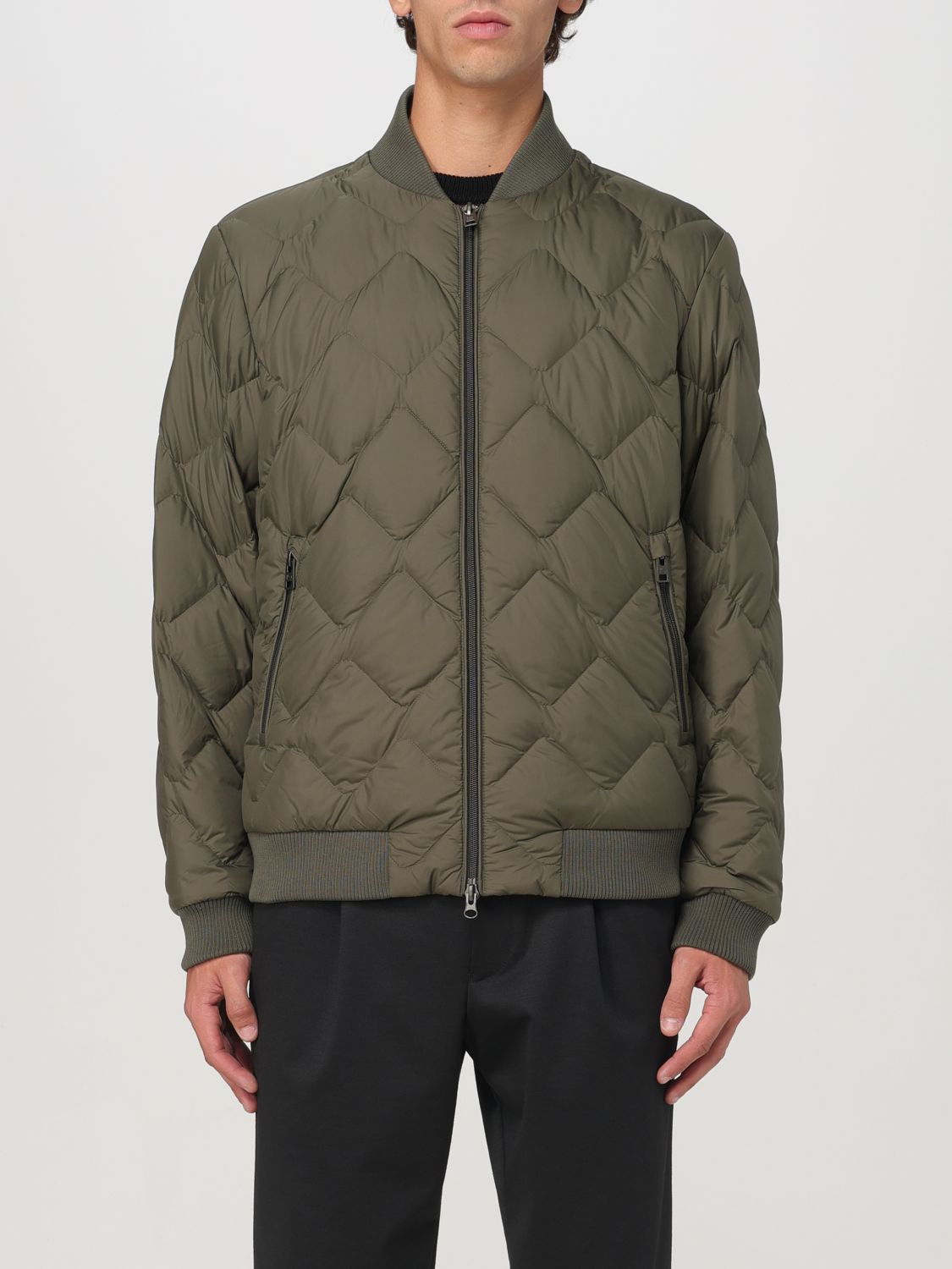 Woolrich Jacket  Men Color Green In Grün