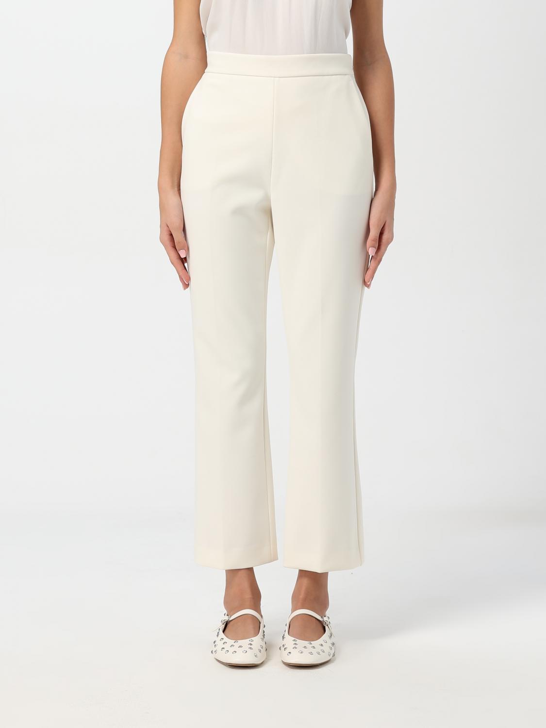 Max Mara Pants  Woman Color White In 白色