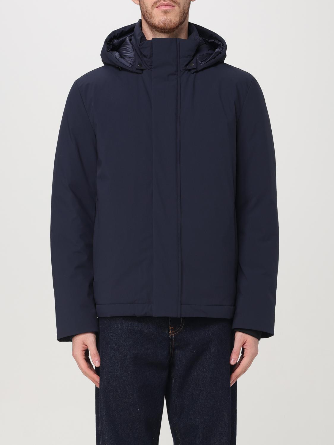 Woolrich Jacket  Men Color Blue In Blau