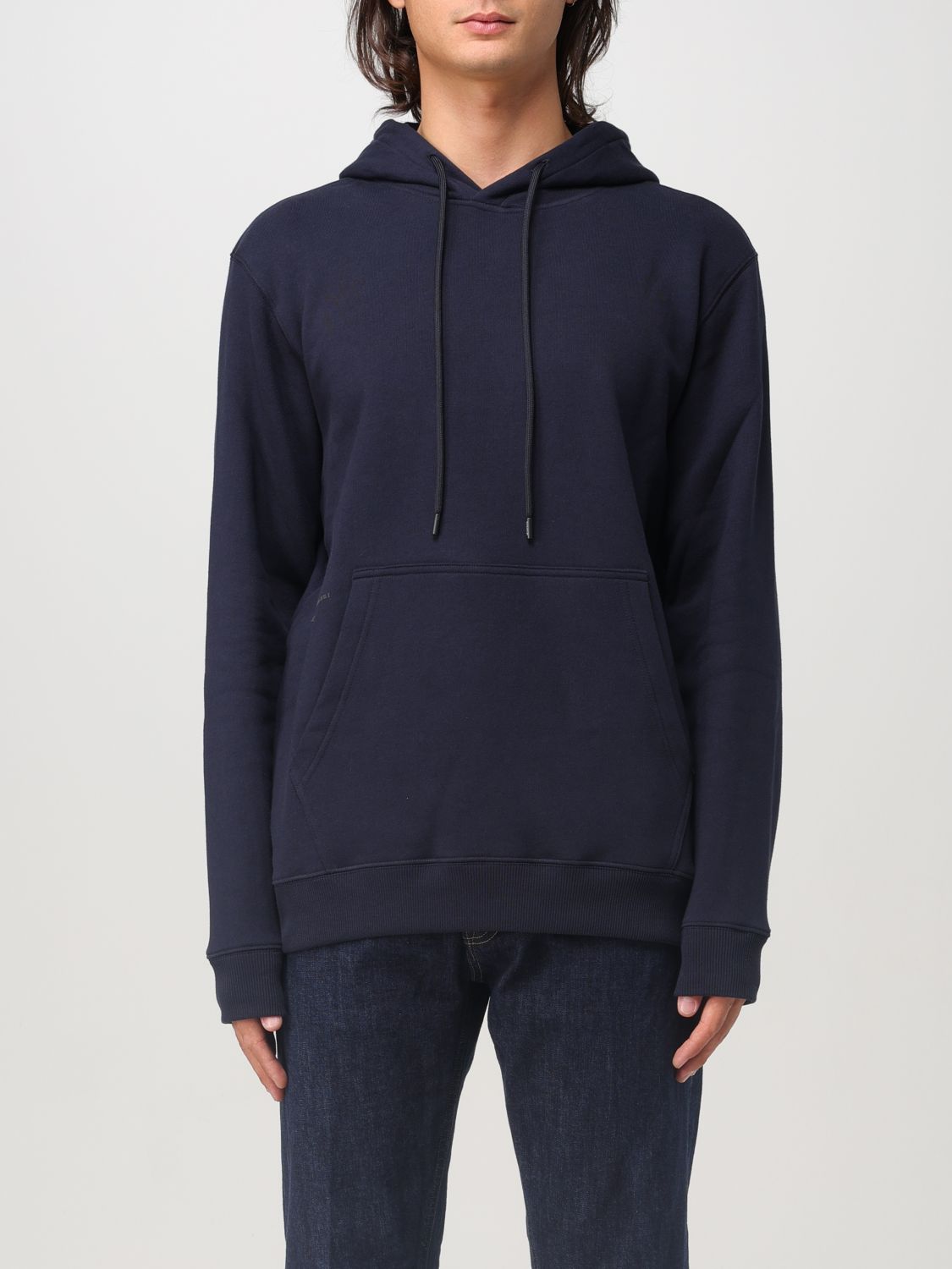 Shop Dondup Sweatshirt  Men Color Navy