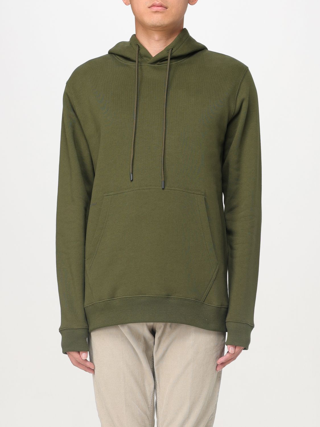 DONDUP SWEATSHIRT DONDUP MEN COLOR MILITARY G10557055