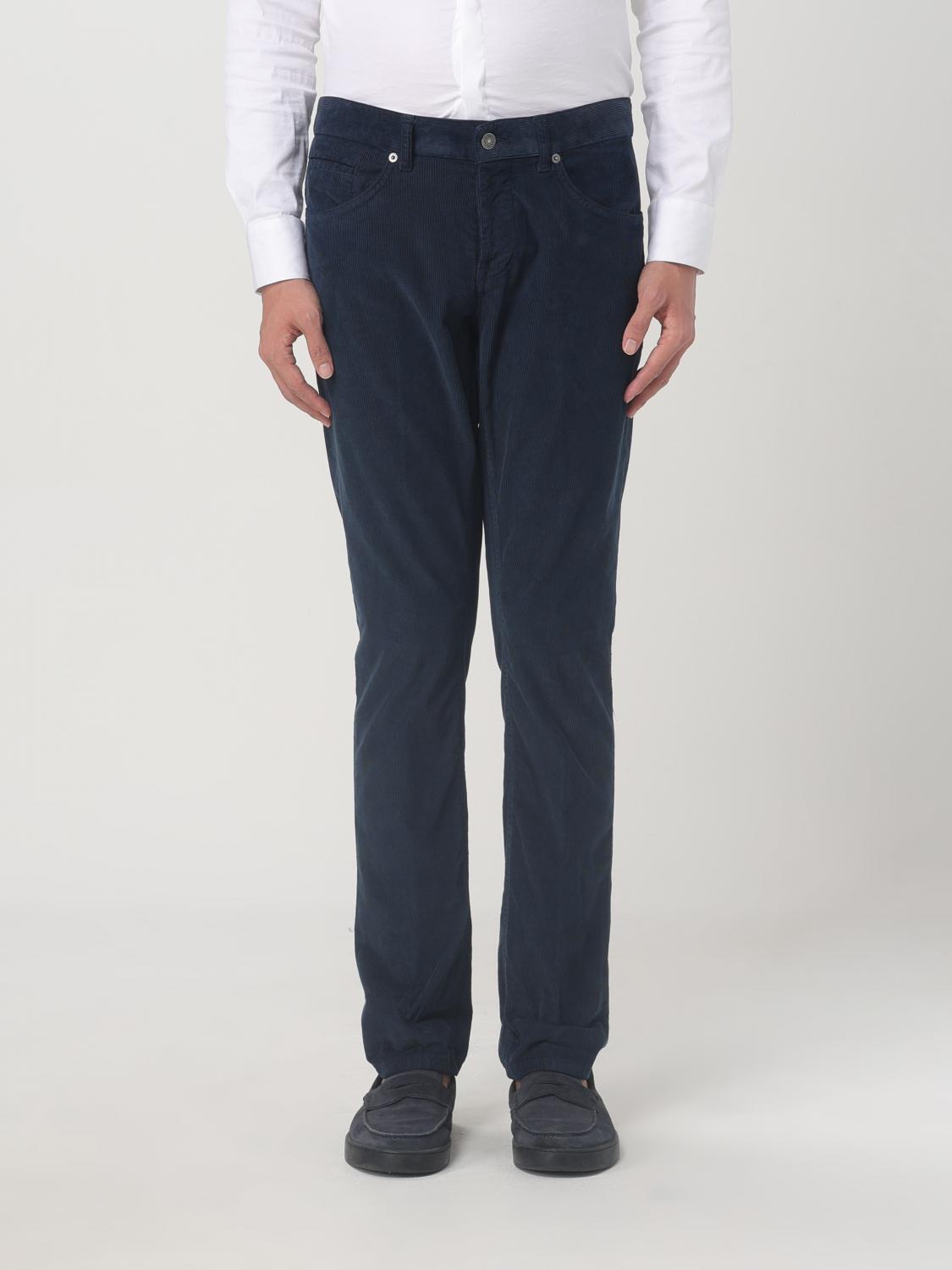 Dondup Pants Men Color Blue In Blau