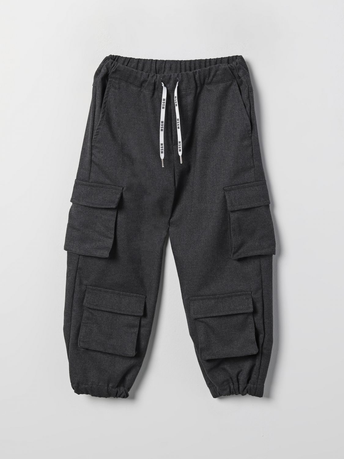 Msgm Pants  Kids Kids Color Grey In 灰色