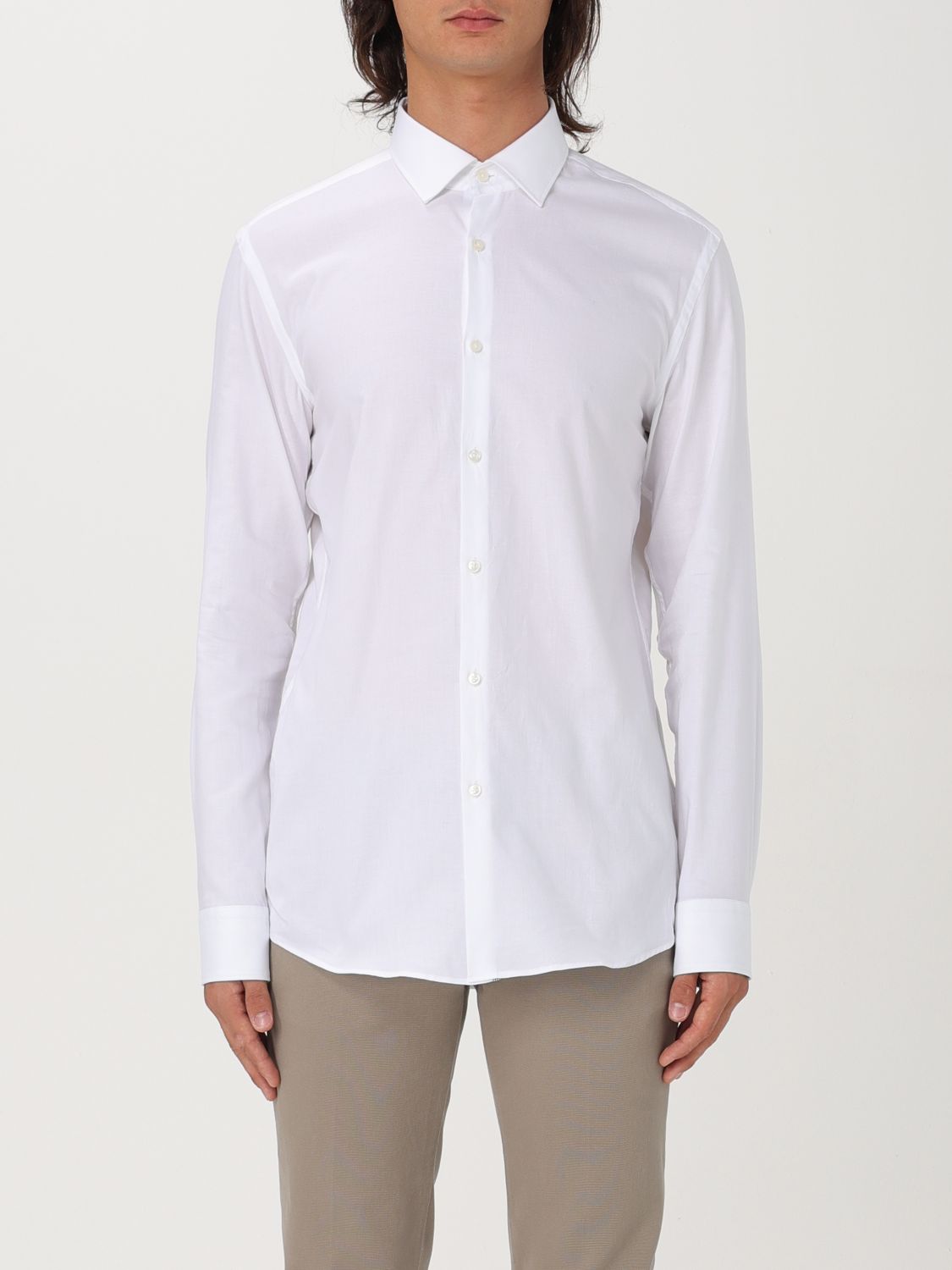 Shop Hugo Shirt  Men Color White In Weiss