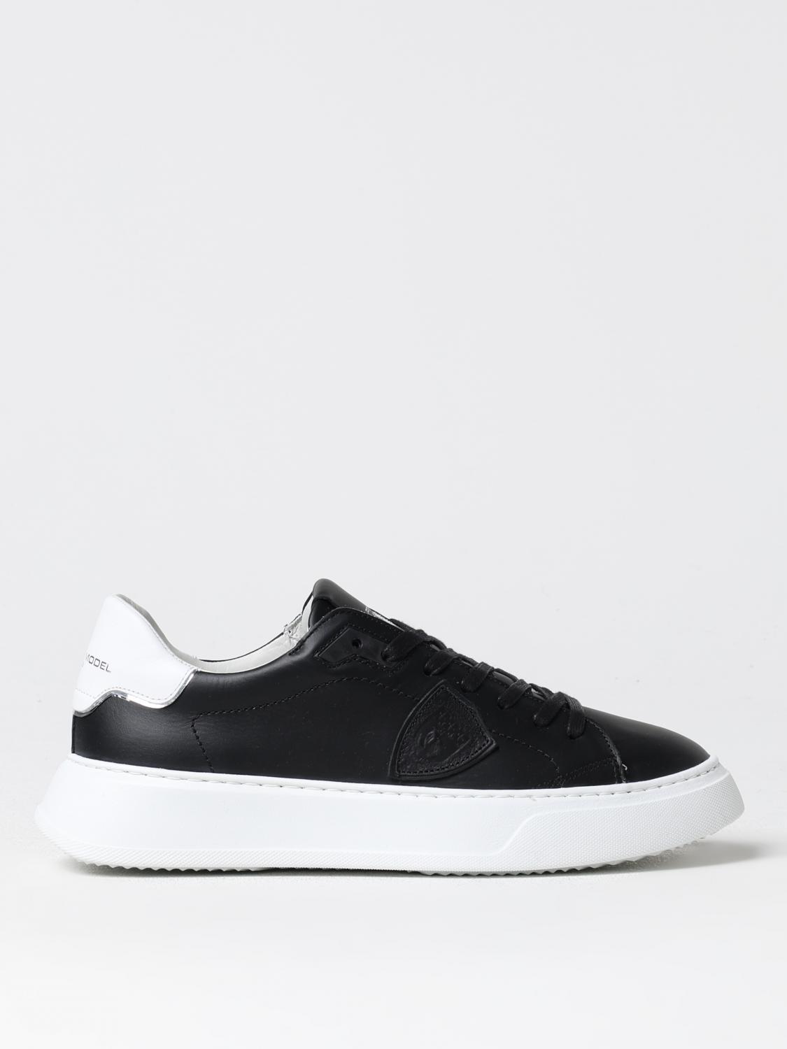 Philippe Model Temple Low Man Sneakers In Schwarz