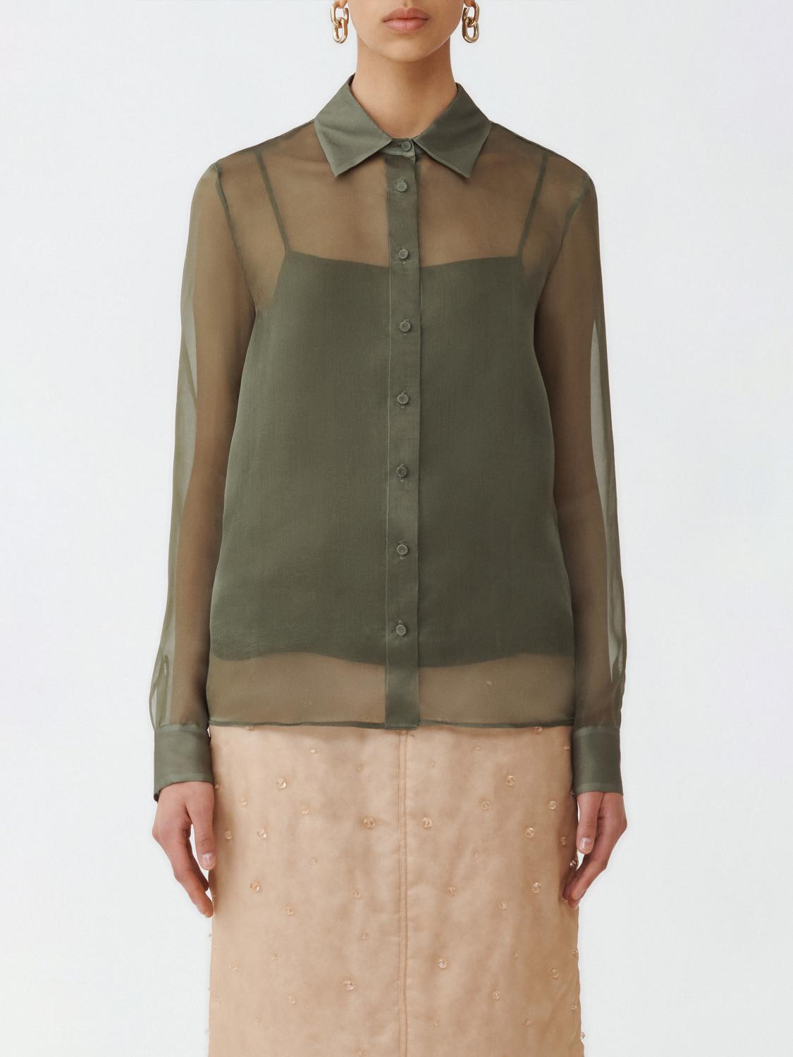 Fabiana Filippi Shirt Woman Color Green In Grün